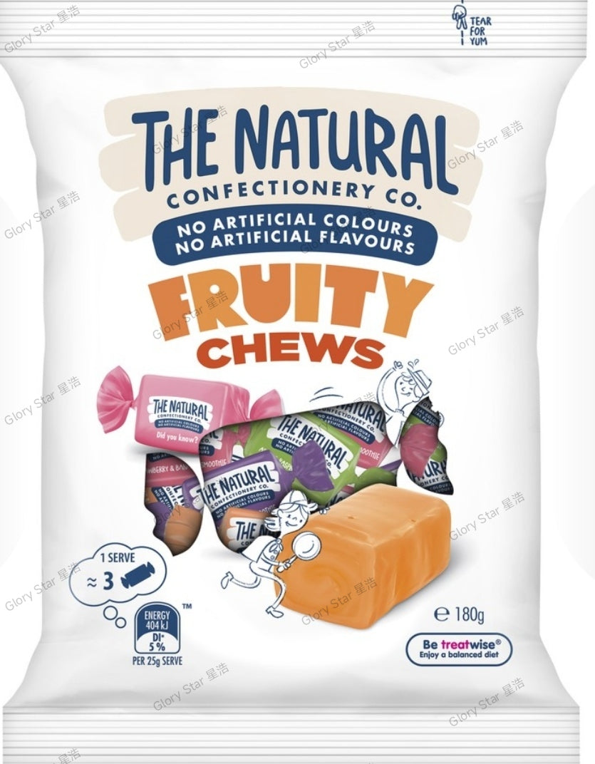 THE NATURAL FRUITY CHEWS 天然糖果公司 - 180g