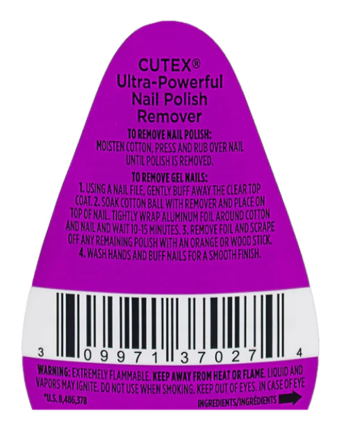 露華濃REVLON CUTEX 難卸指甲油專用卸甲水 100ml