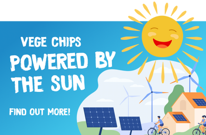 VEGE CHIPS - SEA SALT & VINEGAR FLAVOUR